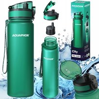Bidon butelka + wkład filtrujący Aquaphor City 1l butelkowa zieleń