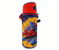 Bidon do picia Aluminiowy SPIDERMAN 600ml z paskiem