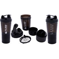 Bidon fitness shaker 500 ml Black pure 2 Improve Pure2Improve