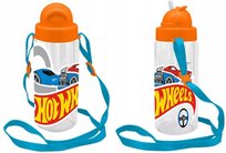 bidon HOT WHEELS butelka ze słomką i paskiem Tritan Kids Licensing
