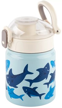 Bidon na wodę dla dziecka z rączką Rekin 400ml Sigikid - Sigikid