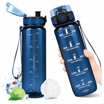 Bidon Sportowy 500Ml Butelka Tritan Szczelna Motywacyjna Z Sitkiem Bpa Free Inna marka