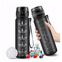 Bidon Sportowy 500Ml Butelka Tritan Szczelna Ustnik Filtr Bpa Free Miarka