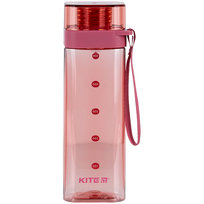 Bidon z uchwytem 550 ml różowy kwadratowy BPA free Kite