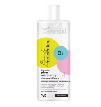 Bielenda Beauty Molecules balansujący niacynamidowy płyn micelarny 500ml - Bielenda