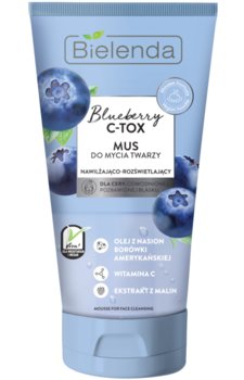 BIELENDA Blueberry C-Tox mus do mycia twarzy ROZŚWIETLAJĄCO-NAWILŻAJĄCY - Bielenda