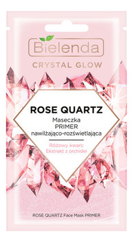 Bielenda Crystal Glow ROSE QUARTZ - MASECZKA PRIMER NAWILŻAJĄCO - ROZŚWIETLAJĄCA 8ml - Bielenda