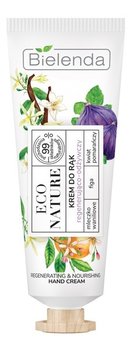 Bielenda, Eco Nature, krem do rąk regenerująco-odżywczy Mleczko waniliowe & Figa & Kwiat pomarańczy, 50 ml - Bielenda