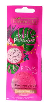 Bielenda, Exotic Paradise, ujędrniający żel peelingujący do ciała 2w1 Pitaja, 25 g - Bielenda