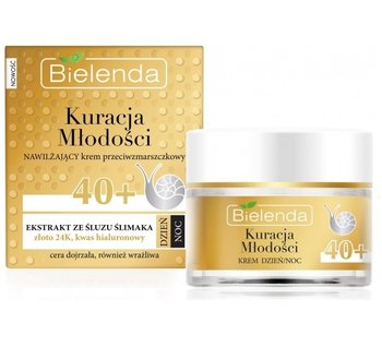 Bielenda, Kuracja Młodości Nawilżający Krem Przeciwzmarszczkowy 40+ Dzień/ Noc  - Bielenda