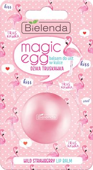 Bielenda, Magic Egg, balsam do ust w kulce Dzika Truskawka, 8,5 g - Bielenda