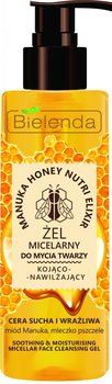 Bielenda, Manuka Honey Nutri Elixir, żel micelarny do mycia twarzy kojąco-nawilżający, 200 g - Bielenda