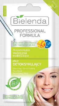 Bielenda, Professional Formula, maseczka oczyszczająco-wygładzająca efekt detoksykujący, 2x5 g - Bielenda