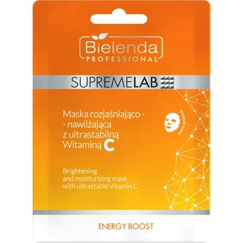 Bielenda Professional, IS SUPREMELAB ENERGY BOOST, Maska rozjaśniająco - nawilżająca witaminą C, 1 płat - Bielenda Professional