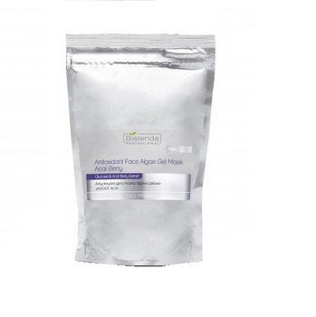 Bielenda Professional, maska antyoksydacyjna algowo-żelowa Jagody Acai, 190 g - Bielenda