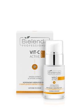 Bielenda Professional Vit-C Active, Kofeinowy krem pod oczy z kompleksem energetyzującym 6,5%, 15 ml - Bielenda