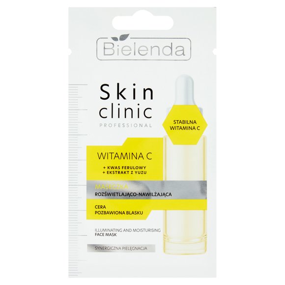 Empik Bielenda, Skin Clinic Professional, Witamina C, Maseczka Rozświetlająco Nawilżająca, 8G