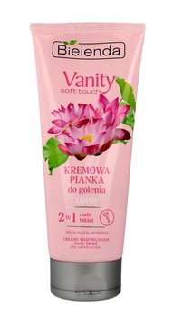 Bielenda, Vanity Soft Touch, kremowa pianka do golenia 2w1 Lotos, 175 g - Bielenda