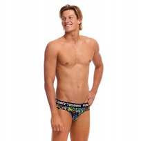 Bielizna męska slipy majtki bawełniane elastyczne Funky Trunks Funk Me r.XS Funkita