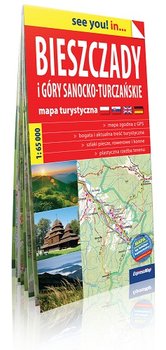Bieszczady i Góry Sanocko-Turczańskie. Mapa turystyczna 1:65 000 - Opracowanie zbiorowe