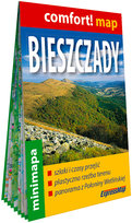 Bieszczady laminowana mapa turystyczna mini 1:200 000