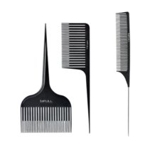 Bifull Balayage Combs Set Black 3pcs Bifull