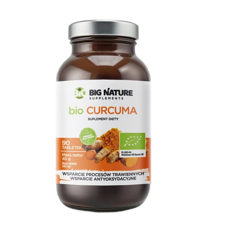 Bio Curcuma Big Nature Bio Curcuma suplement diety 90 tabletek | Sklep EMPIK.COM