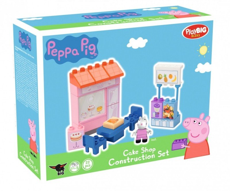 Big, Play Big Bloxx Świnka Peppa, klocki Cukiernia