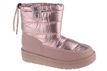 Big Star Kid's Shoes KK374219, dla dziewczynki, śniegowce, Różowy - Big Star