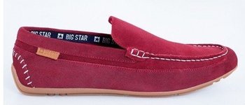 BIG STAR MOKASYNY MĘSKIE CZERWONE HH174414 603 43 - Big Star Shoes