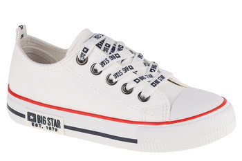 Big Star Shoes Kk374038, Dla Dziewczynki, Trampki, Biały - Big Star