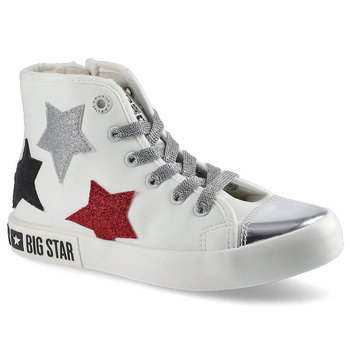 Big Star, Sneakersy, II374029 Biały, rozmiar 30 - Big Star