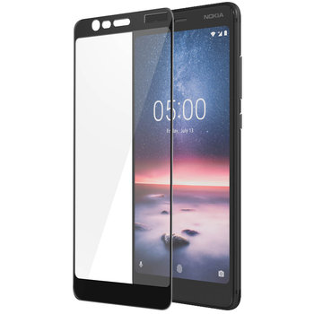 Bigben Nokia 5.1 Curved Glass Screen Protector 9H Curved Film - Black - Bigben