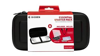 Bigben - Pakiet startowy Nintendo Switch: twarda obudowa, osłona ekranu, słuchawki i stojak (Nintendo Switch) - Bigben