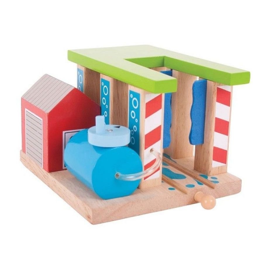 Bigjigs Toys, myjnia dla pociągów