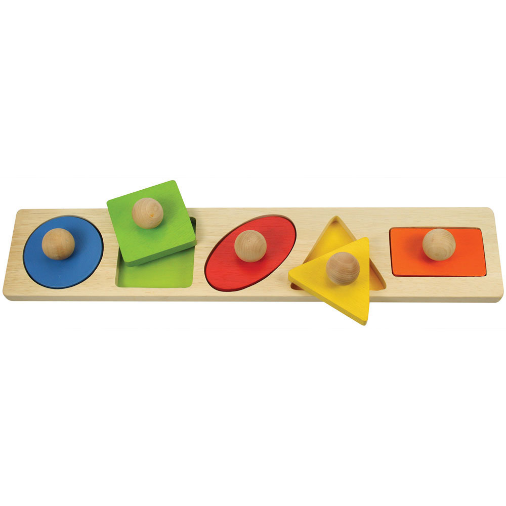 Bigjigs Toys, plansza z kształtami do dopasowania