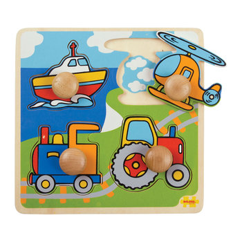 Bigjigs Toys, puzzle Transport - Bigjigs