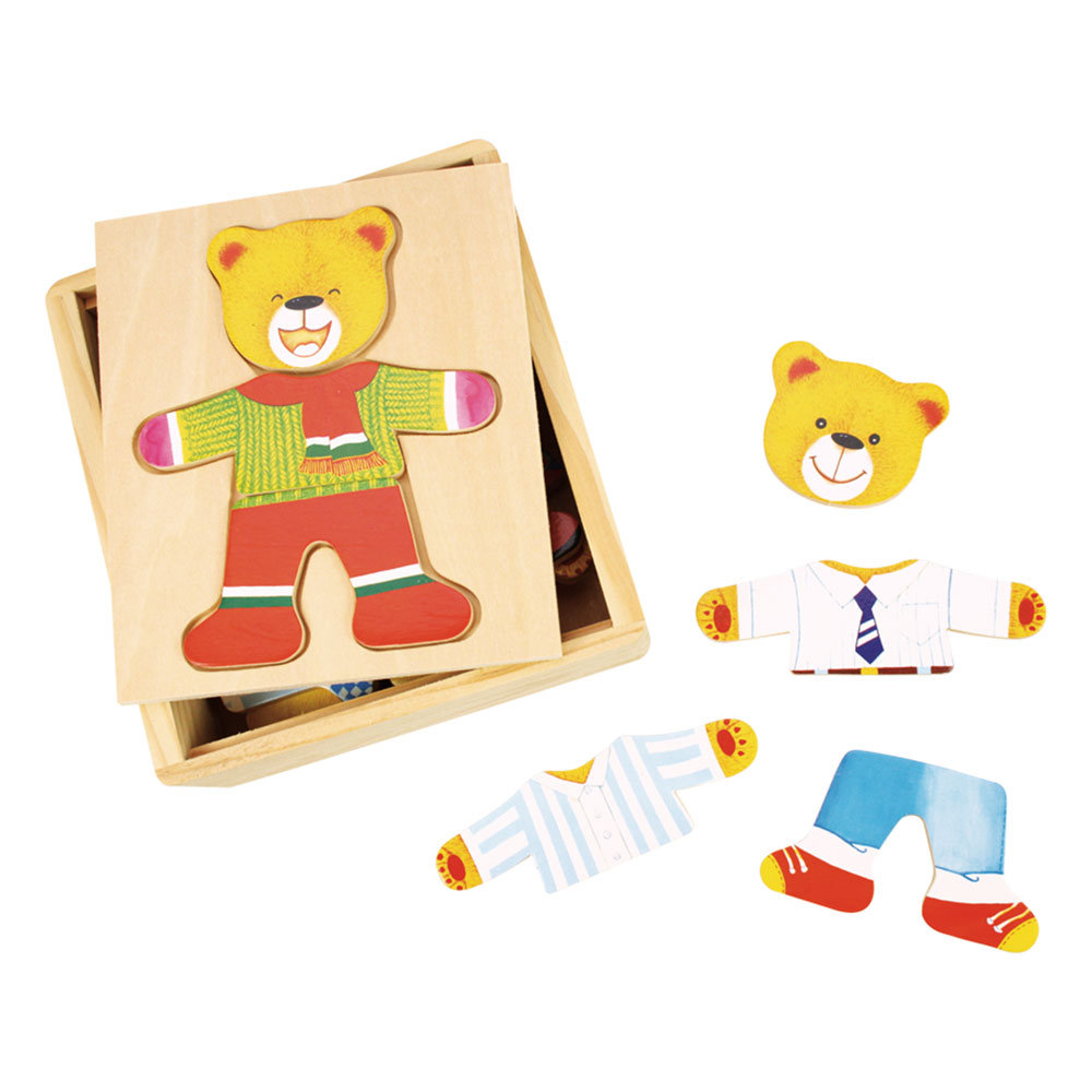 Bigjigs Toys, układanka Pan Miś