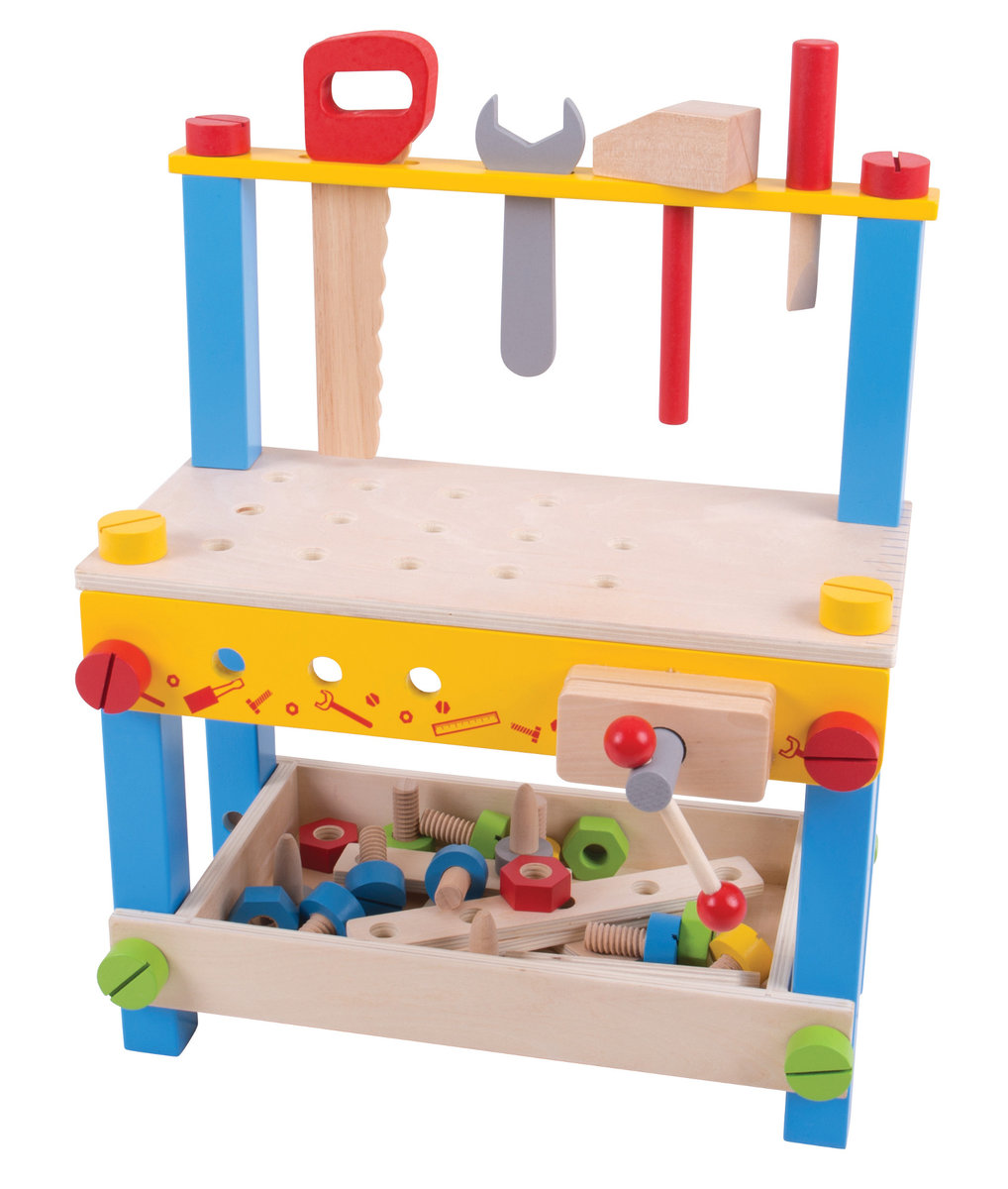 Bigjigs Toys, zabawka edukacyjna Mój pierwszy Warsztat