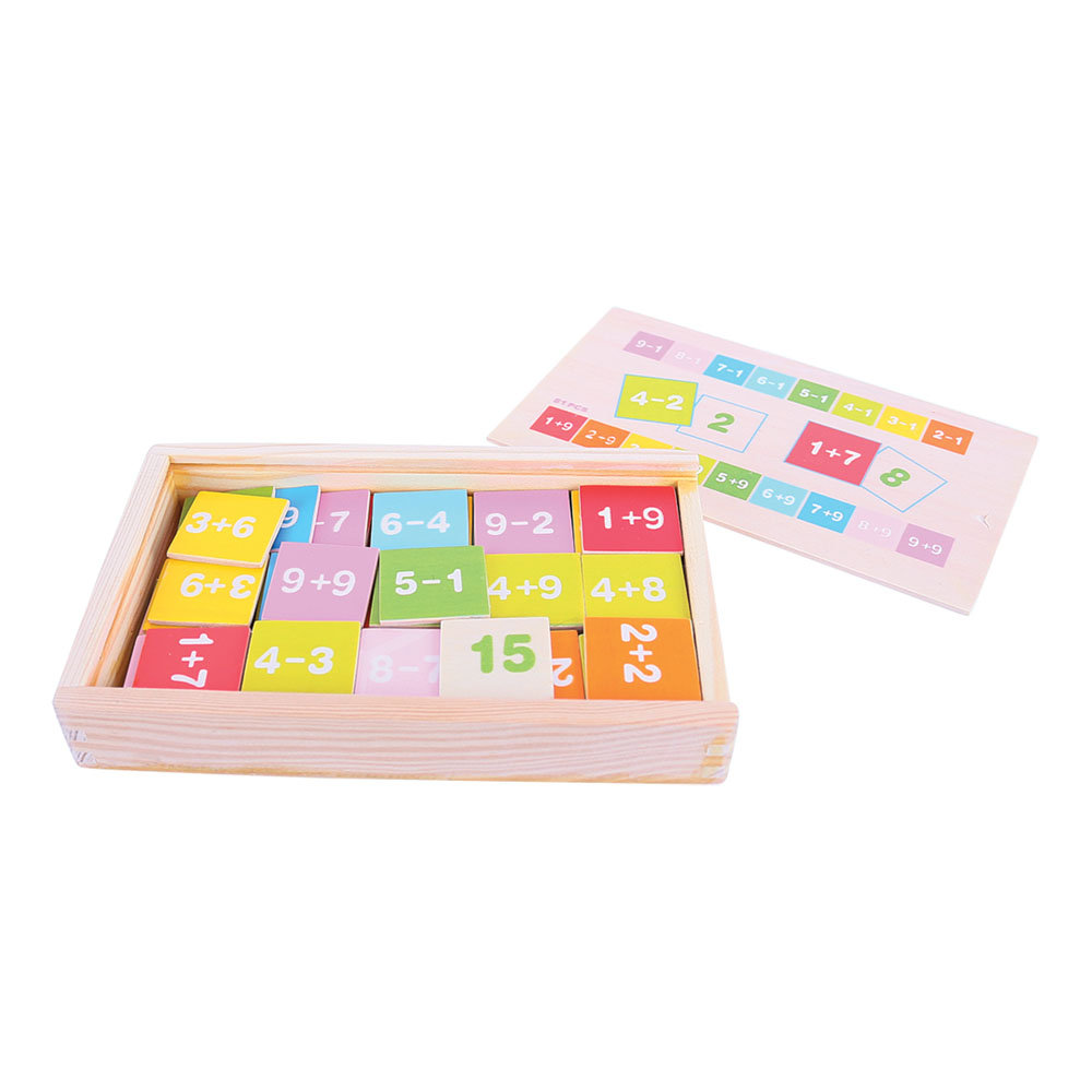 Bigjigs Toys, zestaw do nauki dodawania i odejmowania