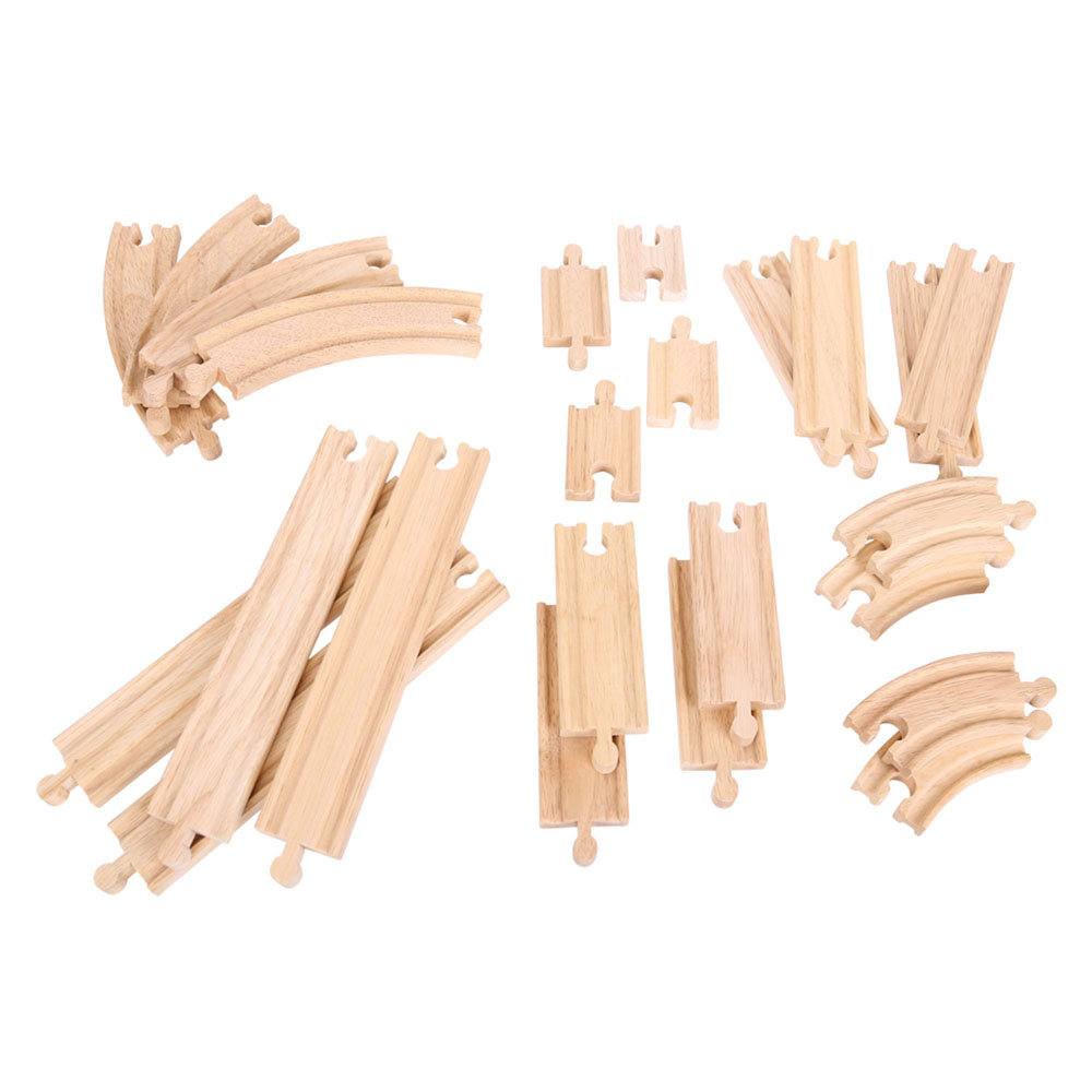Bigjigs Toys, zestaw torów