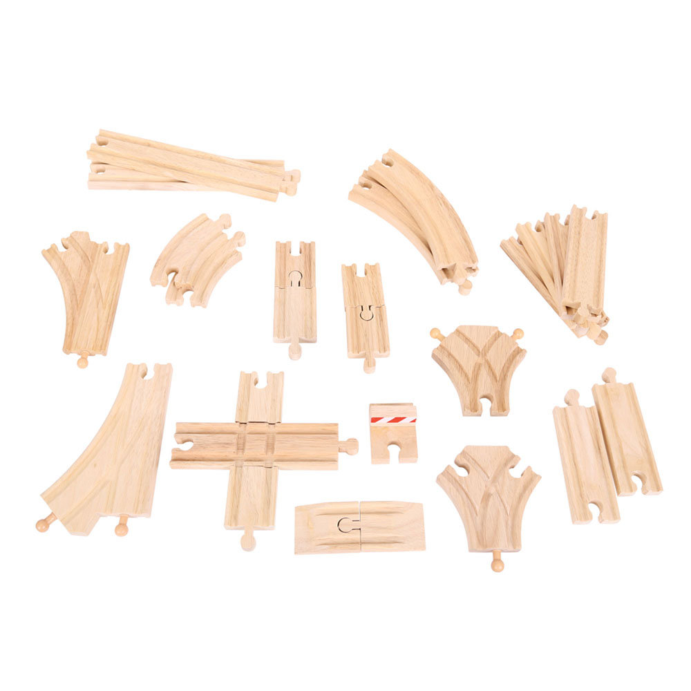 Bigjigs Toys, zestaw torów