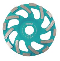 BIHUI Tarcza diamentowa garnkowa 125mm TURBO FAN do szlifowania betonu