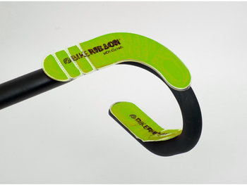 Bike Ribbon Wkładki żelowe na kierownicę, bikepacking,  Gel pad firm BRN-GELPFRM zielony  - Bike Ribbon