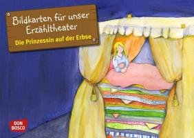 Bildkarten für unser Erzähltheater: Die Prinzessin auf der Erbse - Andersen Hans Christian