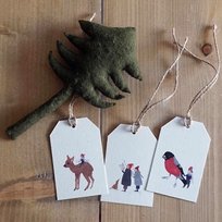 Bileciki do prezentów Boże Narodzenie