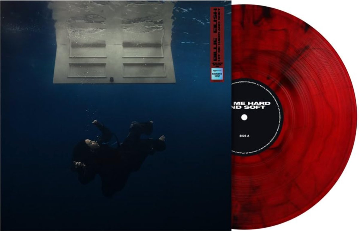 BILLIE EILISH - HIT ME HARD AND SOFT (RED LP) +PLAKAT