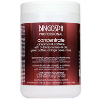 BINGOSPA, Koncentrat cynamonowo - kofeinowy z liposomami DHEA i z olejkami z zielonej kawy, goździkowym i pomarańczowym, 1000g