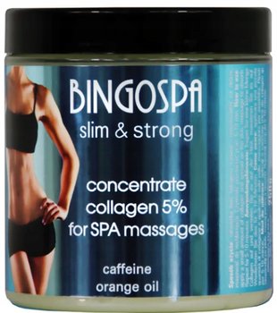 BingoSpa, Koncentrat kolagen 5% do masażu rozstępy, 250 g - BINGOSPA