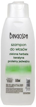 Bingospa, szampon zielona herbata keratyna jedwab, 500 ml - BINGOSPA
